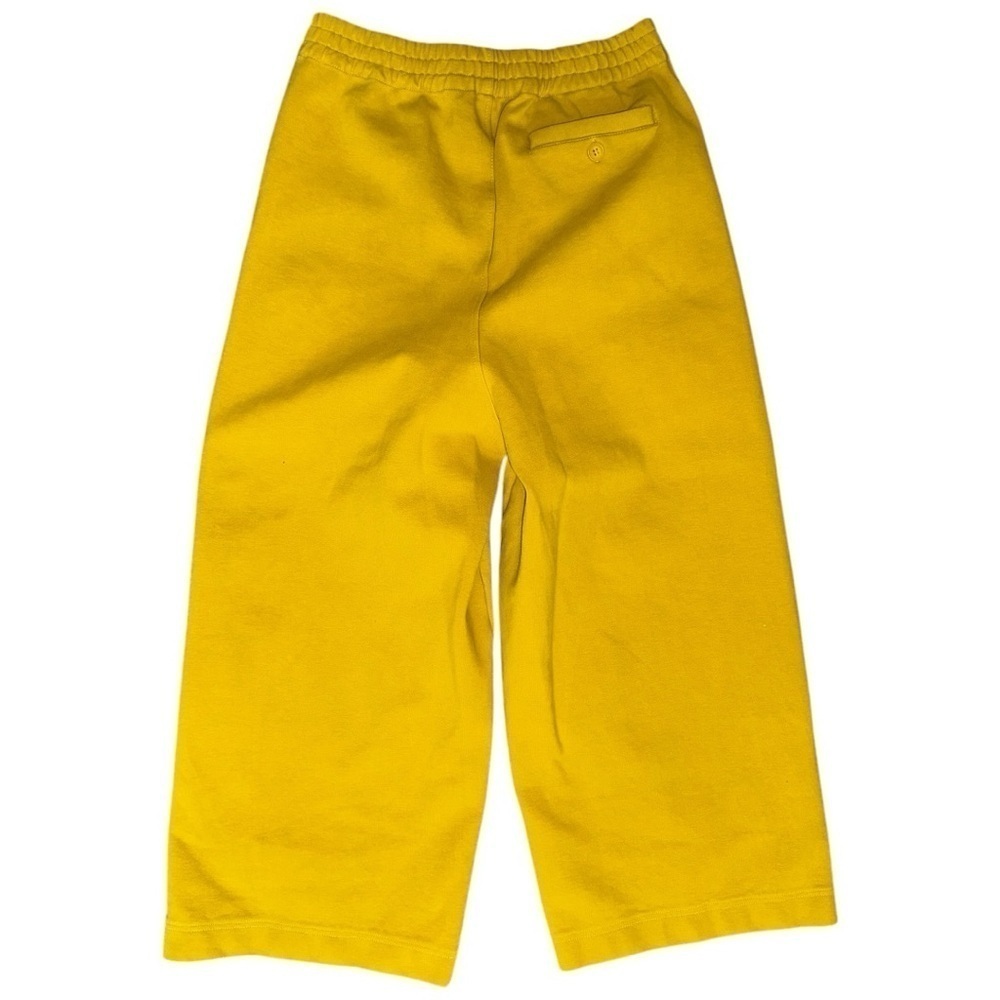 Rita Row Women’s Size 38 M Marigold Yellow High Rise Slouchy Cropped Pants - Picture 3 of 10